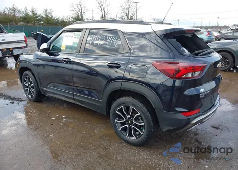 2021 Chevrolet Trailblazer Awd Activ z USA, uszkodzony, nr VIN KL79MSSLXMB150901